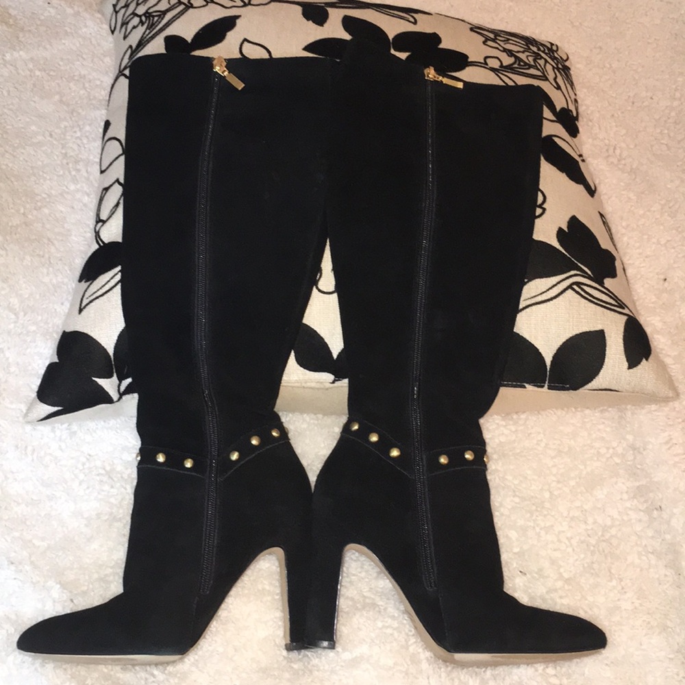 Kelly Over the knee Studded Boot. - Picture 2 of 7